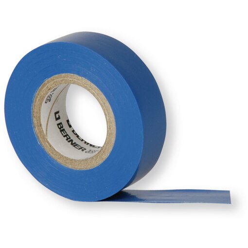 Isolatietape Standaard 19 mm x 20 m blauw